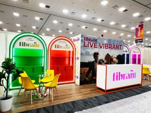 Fibrant trade show booth