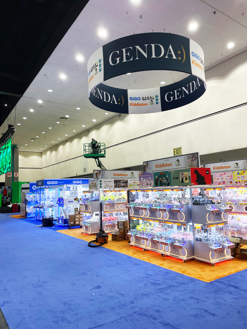 Genda Anime Expo Custom Expo booth