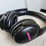 Bose headphones prop