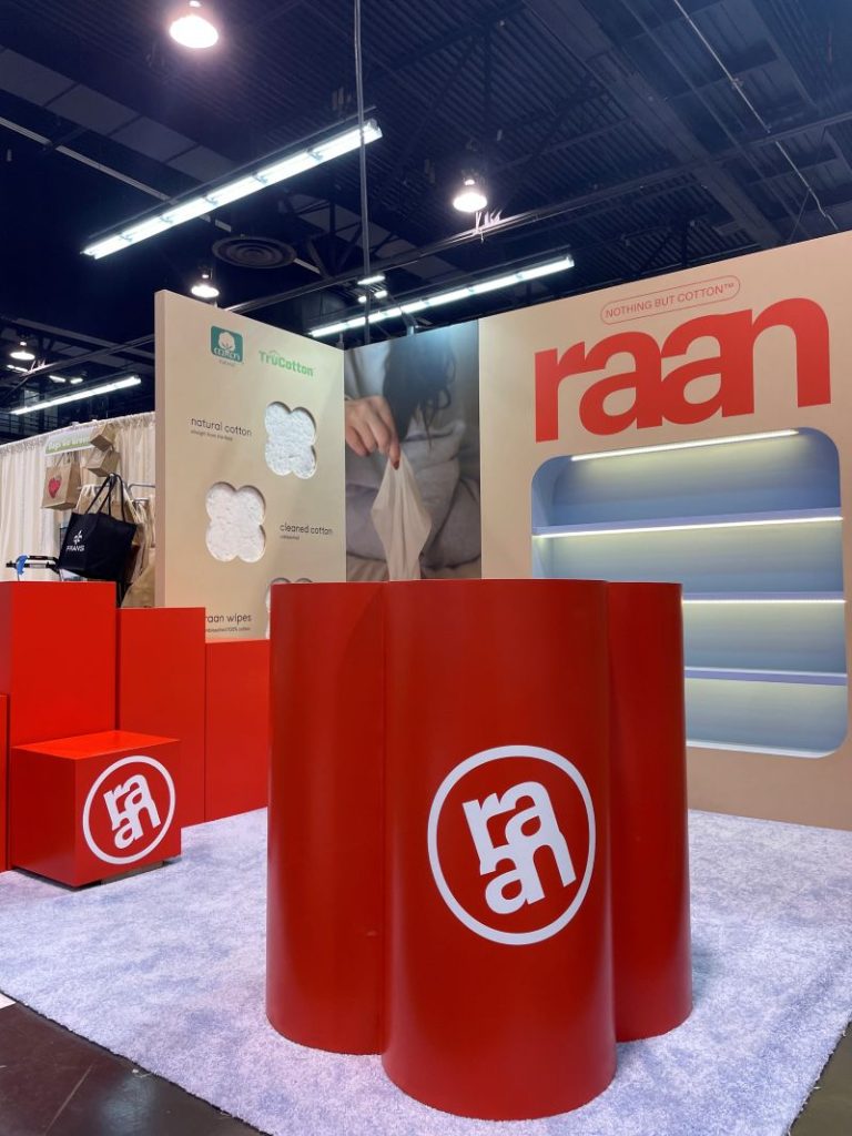RAAN trade show booth